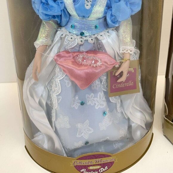 Vintage 90's Collectible Memories Porcelain Cinderella Doll by Linda Mason - Picture 6 of 7